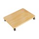 thumbnail image 5 of Caja de almacenamiento móvil con ruedas y estante de esquina móvil Color de madera, 5 of 9