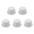 thumbnail image 1 of 5X Round Mushroom Shape Ventilation Cap for Rv Accessories Top Mounted Round Exhaust Outlet Vent Cap,5x RV vent cap,White, 1 of 5
