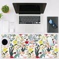 thumbnail image 2 of Mouse Pad Large Summer Flower Non-Slip Gaming Desk Mat with Stitched Edge Laptop Keyboard Desk Pad for Work Home Gaming (35.4 x 15.7 Inches), 2 of 6