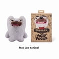 thumbnail image 2 of Creative Gifts Ugly Cute Toys,Funny Ugly Monster, Plush,Collectible, Toy ， Monster Plush Toy（gray）, 2 of 4