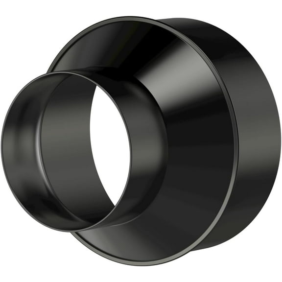 8 Inch to 6 Inch Duct Reducer, Duct Reducer Increaser 8 to 6 Reducer for 6/8 Inch Ducting HVAC Ventilation System-Black.