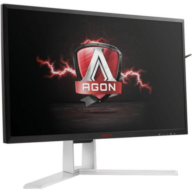 AOC AGON AG271QX 27 Class WQHD LCD Monitor 16 9 Black Red