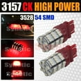 thumbnail image 2 of Syneticusa 3157 3528 Chip 54 SMD Red LED Automotive Bulb (Pack of 2), 2 of 4