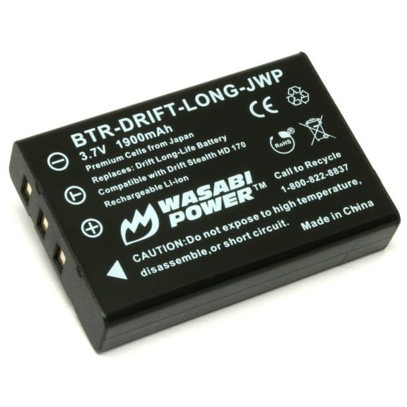 Wasabi Power Battery for Drift LLBAT Long-Life Battery and Drift HD170, Stealth