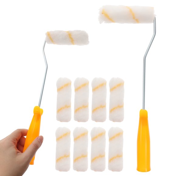 BESTYASH Mango Para Rodillo De Pintura Con Cubierta Reutilizable Antipérdida Y Sin Pelusa