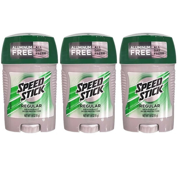 3 Speed Stick Men Deodorant Power Fresh Aluminum Free Sports 24 Hour