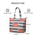 thumbnail image 4 of Weekender Bag Mom Hospital Bags Labor and Delivery for Women,Marine Adorable Crab Luggage Bag for Airplane Ladies Beach Waterproof Luggage Bag, 4 of 5