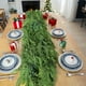 thumbnail image 4 of Artificial Norfolk Garlands Real Winter Garland Green Artificial Garland Table Mantle Wall Indoor Outdoor, 4 of 8