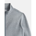 thumbnail image 2 of Wonder Nation Boys School Uniform Fleece Zip Up Jacket, Sizes 4-18, 2 of 4