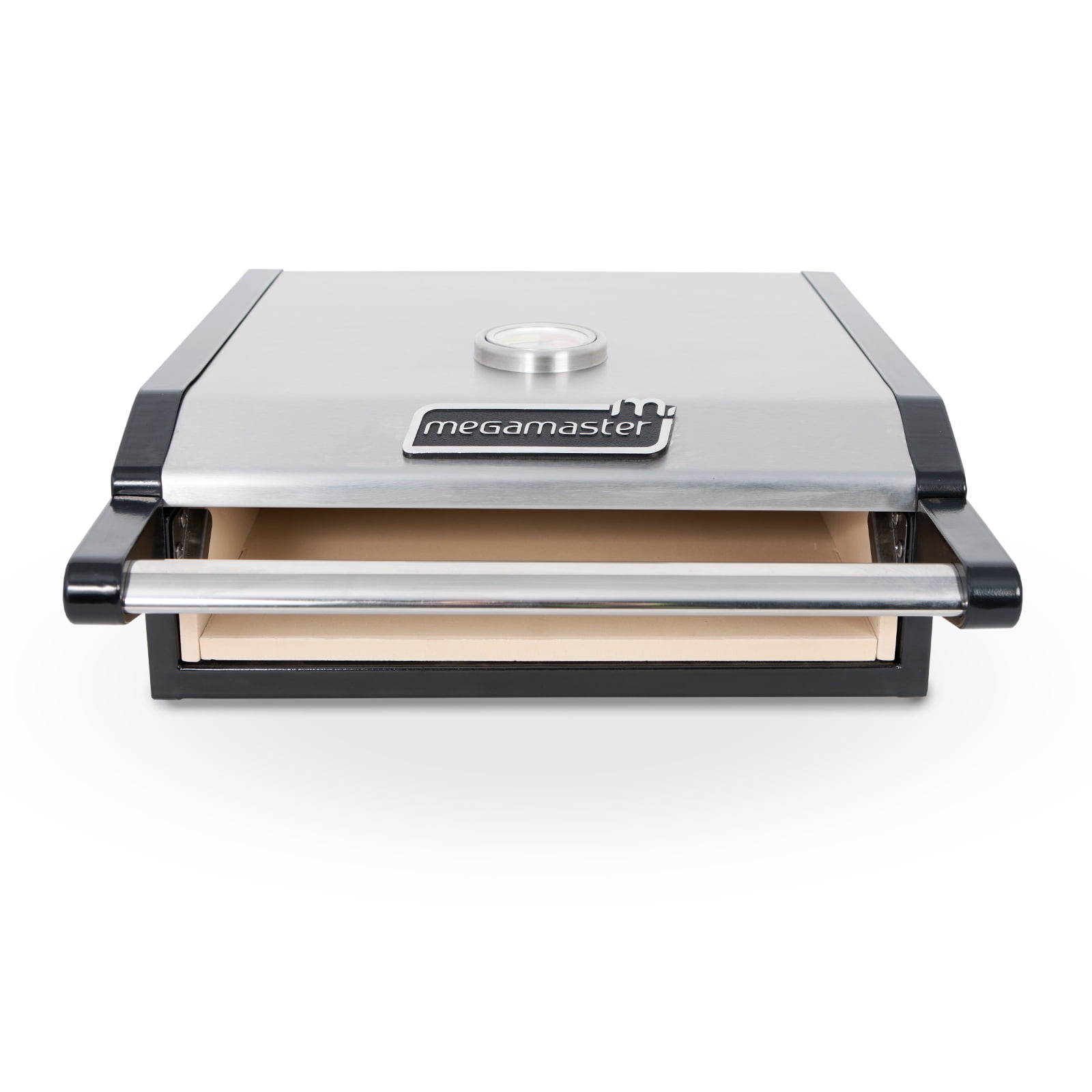 Megamaster Outdoor Portable Propane Pizza Oven, Grill Top Pizza Oven Kit, 840-0001