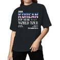 thumbnail image 2 of 2026 Korean Pop Music World Tour Women's T-shirt, 2 of 3