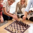 thumbnail image 4 of Ajedrez de Madera Juego de Mesa Chess Tmvgtek Regalo de Navidad de madera portátil plegable 30CM, 4 of 7