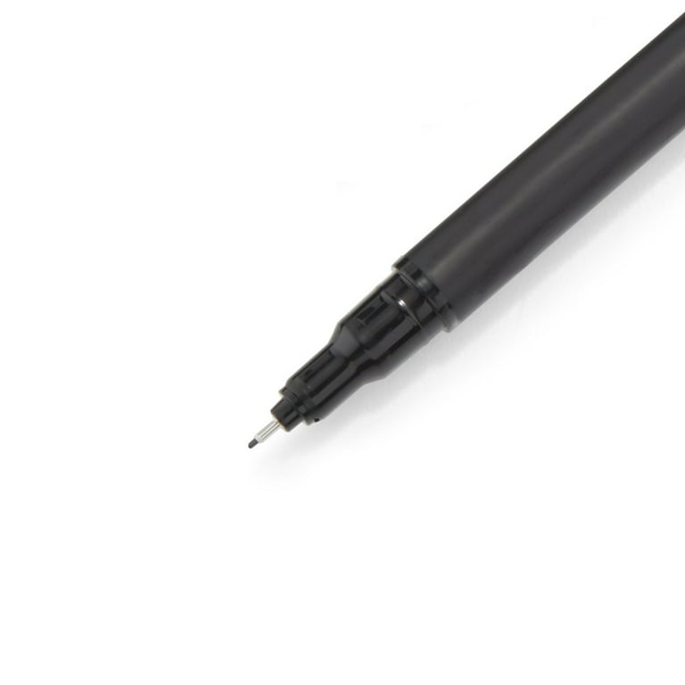  WOSWEL Black Felt Tip Pens, 60 Bulk Pack Black Pens
