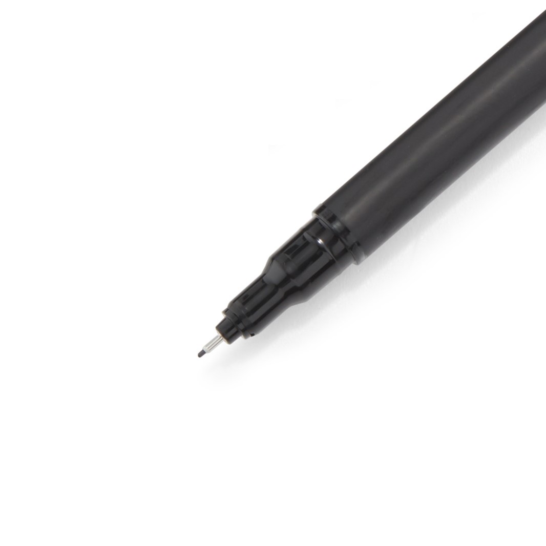 Sharpie Pens, Felt Tip Pens, Fine Point (0.4mm), Black, 4 Count - image 2 of 7