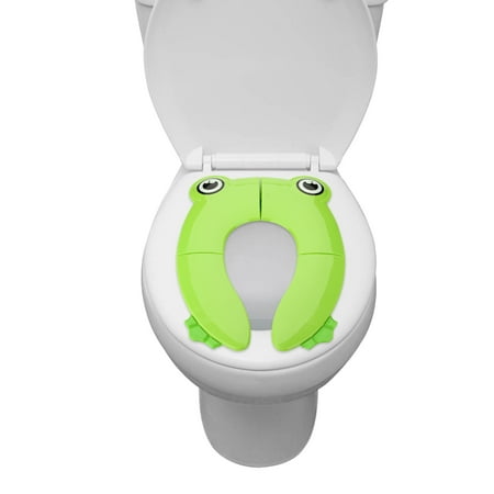- Fitnate Kids Potty Training Seat, Portable Reusable Potty Training Seat Cover Upgrade Folding Non-Slip Pads w Carry Bag