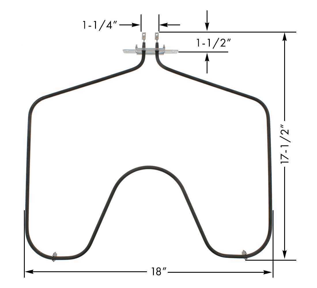 ERP WB44X5099 Oven Bake Element