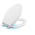 thumbnail image 2 of Kohler K-75796-0 Cachet Quite-Close Elongated Nightlight Toilet Seat, White, 2 of 2