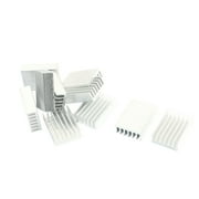 Uxcell Aluminum Heatsink 0.8" x 0.55" x 0.24" for IC MOSFET Component 10 Pcs