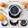 thumbnail image 3 of Arboleaf Smart Food Scale, 22lb Digital Food Scale with Nutritional Calculator & App, Precision 0.1oz/0.5g, Black, 3 of 9