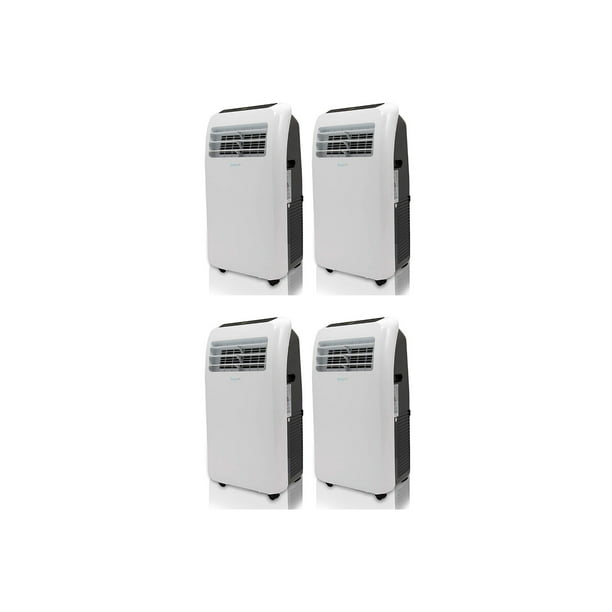 SereneLife 4 x SLACHT108 325 Square Feet 10k BTU Air Conditioner/Heater