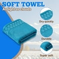 thumbnail image 3 of AUQ Wash Gags for Body,Soft Plush Loop Formation Face Towel,Strong Water Absorption Small Towels,Blue,29.53*13.78*0.39in, 3 of 7