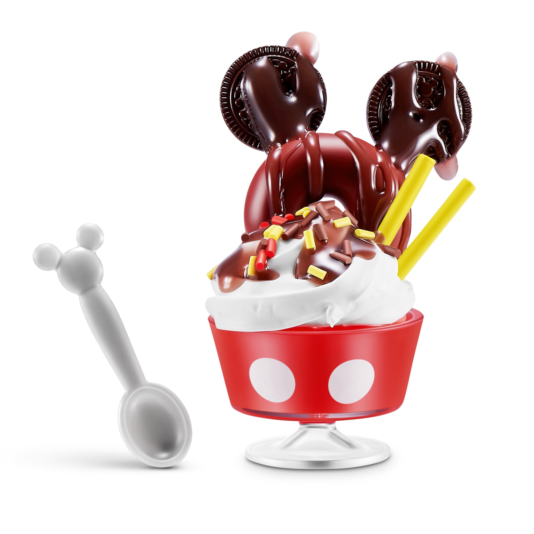 Mini Brands Create Disney Snacks Series 1 Capsule by ZURU, Licensed Mini Collectibles, Mystery Blind Packaging, DIY, Crafts, Resin Play, Novelty, Replica Food, NOT Edible, Collectors, 8+