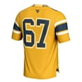 thumbnail image 3 of Men's GameDay Greats #1 Gold West Virginia Mountaineers Football Jersey, 3 of 4