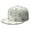 Adjustable Stre, variant on Unisex Snapback Hat with Floral Dog Design - Flat Brim Baseball Cap for Dog Lovers