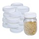 thumbnail image 4 of 10 Uds. Tapas de plástico compatibles con botella de tarro de boca Regular estándar de 70mm Hy, 4 of 5