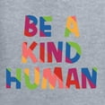 thumbnail image 6 of Wild Bobby, Be A Kind Human Positive Inspirational Slogan Inspirational/Christian Men Graphic Tank Top, Heather Grey, 3X-Large, 6 of 6