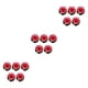 thumbnail image 4 of Flores de loto artificiales Naiovety 5 piezas para decoración interior/exterior color melocotón, 4 of 6