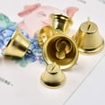 thumbnail image 6 of LYINGF Small Brass Bells for Crafting and Decor - Multi-Purpose Bells for Wind Chimes, Dog Training, and Wedding Decor, Gentle Audible Alert for Doors and Events, 6 of 9
