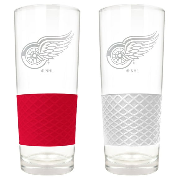 Detroit Red Wings 22oz. Logo Score Pint Glass Two-Piece Set