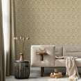 thumbnail image 3 of Tommy Bahama  Rattan Lattice Hemp Peel & Stick  Wallpaper - 20.5 in. W x 18 ft. L, 3 of 5