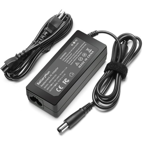 65W 18.5V 3.5A Adapter Laptop Charger for HP Pavilion DV4 DV6 G6 G7, ProBook 4410s 4530s 6450b 6550b, EliteBook 740 750 820 840 G1 G2, Compaq Presario CQ32 CQ45 CQ56 CQ60 CQ70 PPP009L PA-1650-02HC