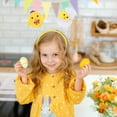 thumbnail image 4 of QIQUWOHUL New Chicken Headband Festival Decoration Easter Egg Ear Hair Hoop Headband Buckle, 4 of 4