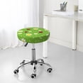 thumbnail image 7 of Bingfone Daisies And Ladybugs Padded Round Bar Stool Cover Cushion with Elastic Fabric Round Chair Seat - Daisies And Ladybugs, 7 of 7