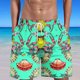 thumbnail image 1 of Puntoco Pantalones Cortos Con Estampado Hawaiano Para Hombre, Pantalones Cortos Con Bolsillo Y Cordón, Color Xxxxxl, 1 of 5