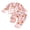 Pink, variant on RUINIXCW Kids Toddler Baby Girl Halloween Silk Stain Pajamas Set Fall Sleepwear Ghost Print Fur Cuffs Long Sleeve Button Down Shirt and Pants Set Homewear Loungewear 1-8 Years