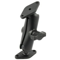 RAM-B-102U RAM Mounts Double Ball Diamond Plate Mount