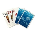 thumbnail image 1 of Key West, Florida, Jellyfish, Lantern Press, Premium Playing Cards, 52 Card Deck with Jokers, USA Made, 1 of 4