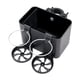 thumbnail image 1 of Caja de almacenamiento universal para bicicletas, organizador de manillar de tubo superior para triciclo 2 portavasos, 1 of 9