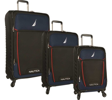 nautica dockyard expandable spinner luggage