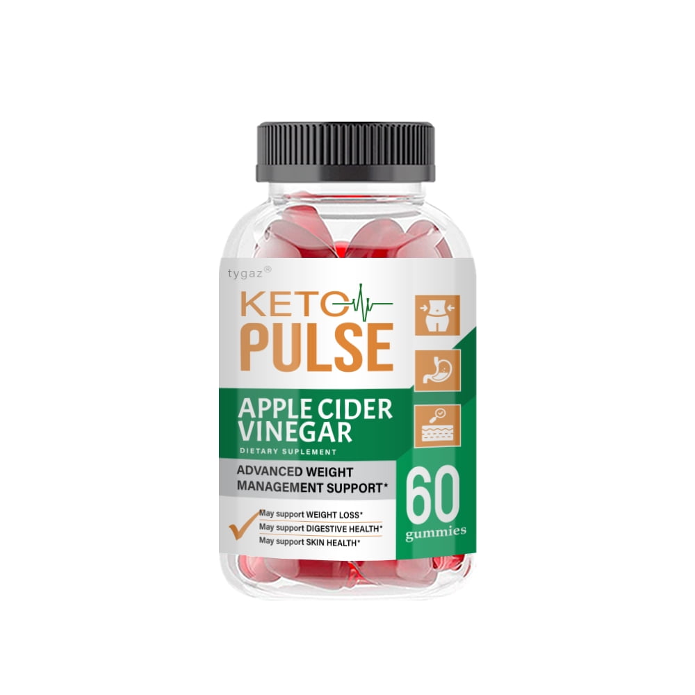(Single) Keto Pulse Keto Pulse ACV Gummies Supports Digestive Health