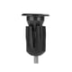 thumbnail image 1 of Tapones para manubrio de bicicleta Ecomeon aleación de aluminio negro 40 x 24 mm 2 unidades, 1 of 5