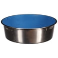 thumbnail image 2 of Petmate 029695341533 Painted Stainless Steel Pet Bowls - Vallarta Blue - 12 Piece, 2 of 2