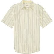 Faded Glory - Big Men's Short-Sleeved Striped Oxford Shirt