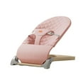 thumbnail image 3 of Greenwalnut Ergonomic Quilted  Baby Bouncer & Rocker with Removable Toy Bar, Adjustable Safety Harness , Baby Bouncinette (Pink), 3 of 4