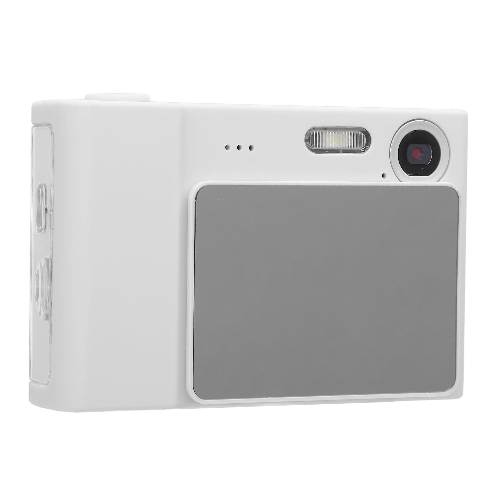 BIMZUC Digital Camera 2.4in / 6.1cm IPS Screen 1080P 48MP Anti Shake Rechargeable 8x Zoom Portable Compact Camcorder for Photography 32GB