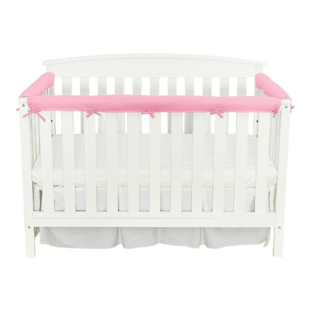 Tira de parachoques para cuna de bebé, protector de barandilla de cama para niños pequeños, barandillas para bebé para evitar colisiones de seguridad suave
